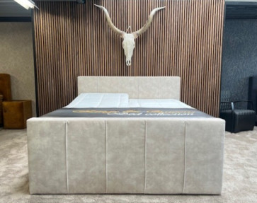 King Otis Elektrische Boxspring Velours