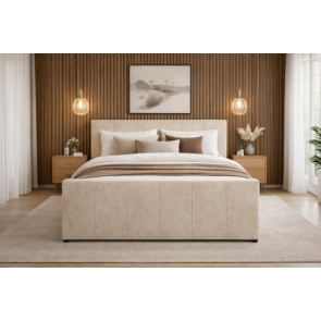 King Otis Velours Elektrische Boxspring